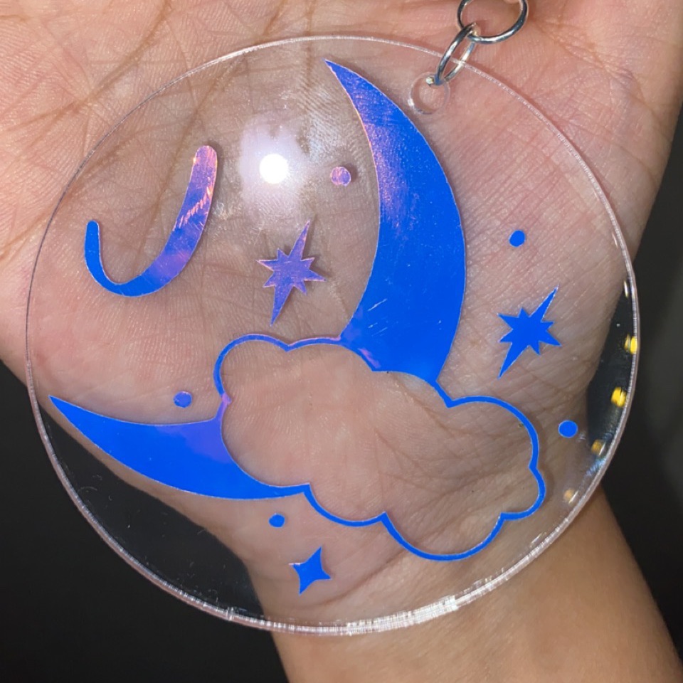 Custom Initial Keychain